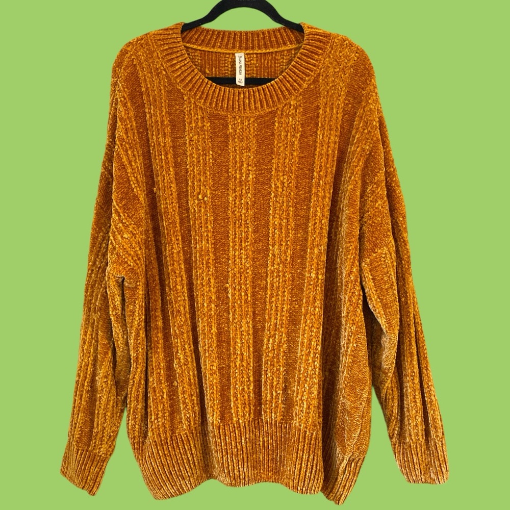 zenana premium orange sweater